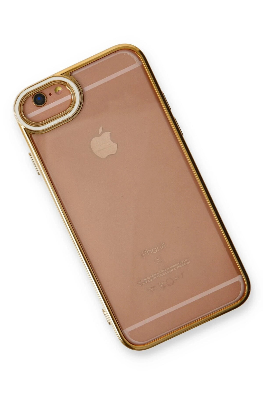 Mey İthalat® iPhone 6 Kılıf Liva Lens Silikon - Beyaz