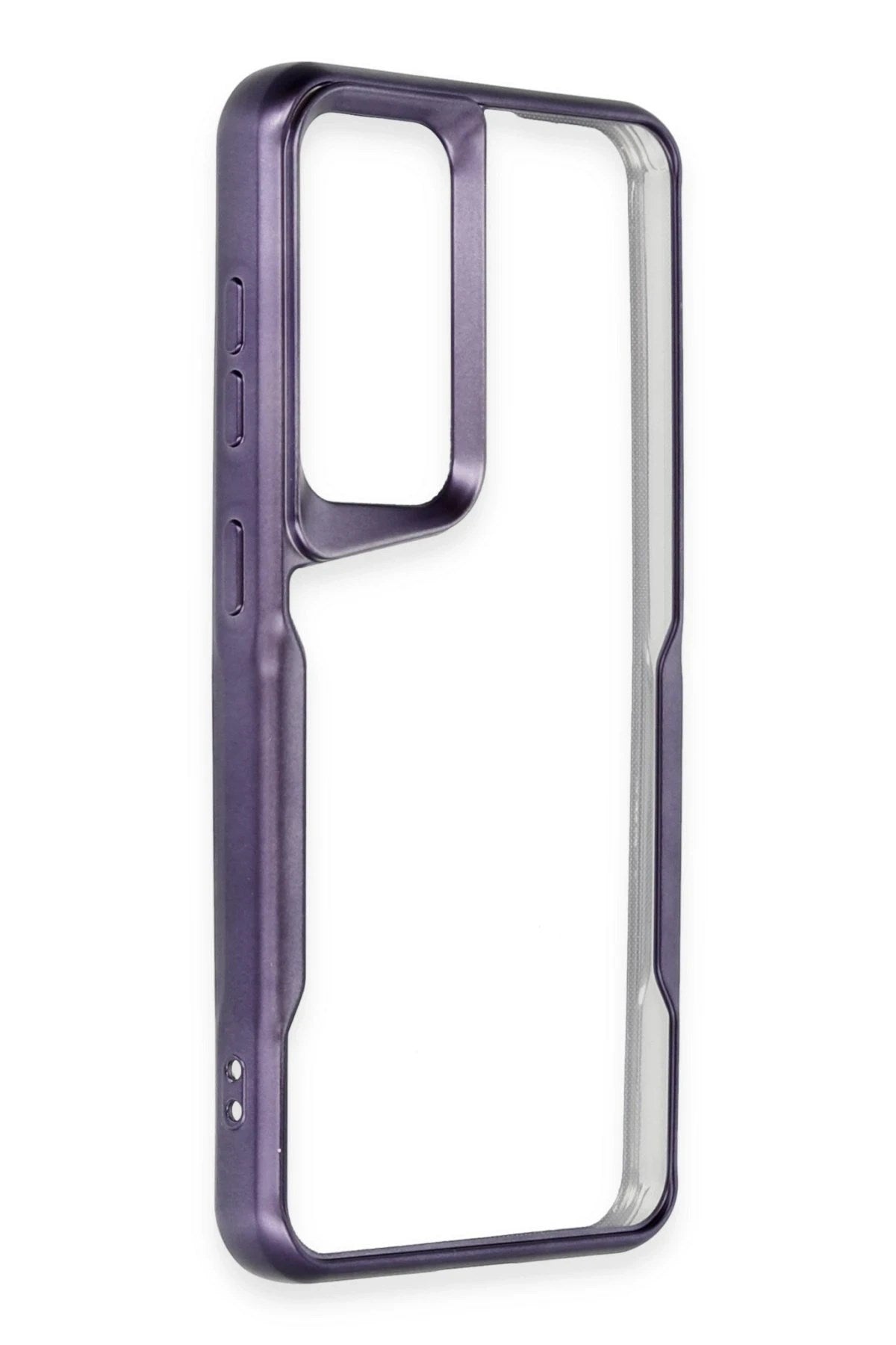 Mey İthalat® Samsung Galaxy S24 Kılıf Boyi Silikon Kapak - Derin Mor