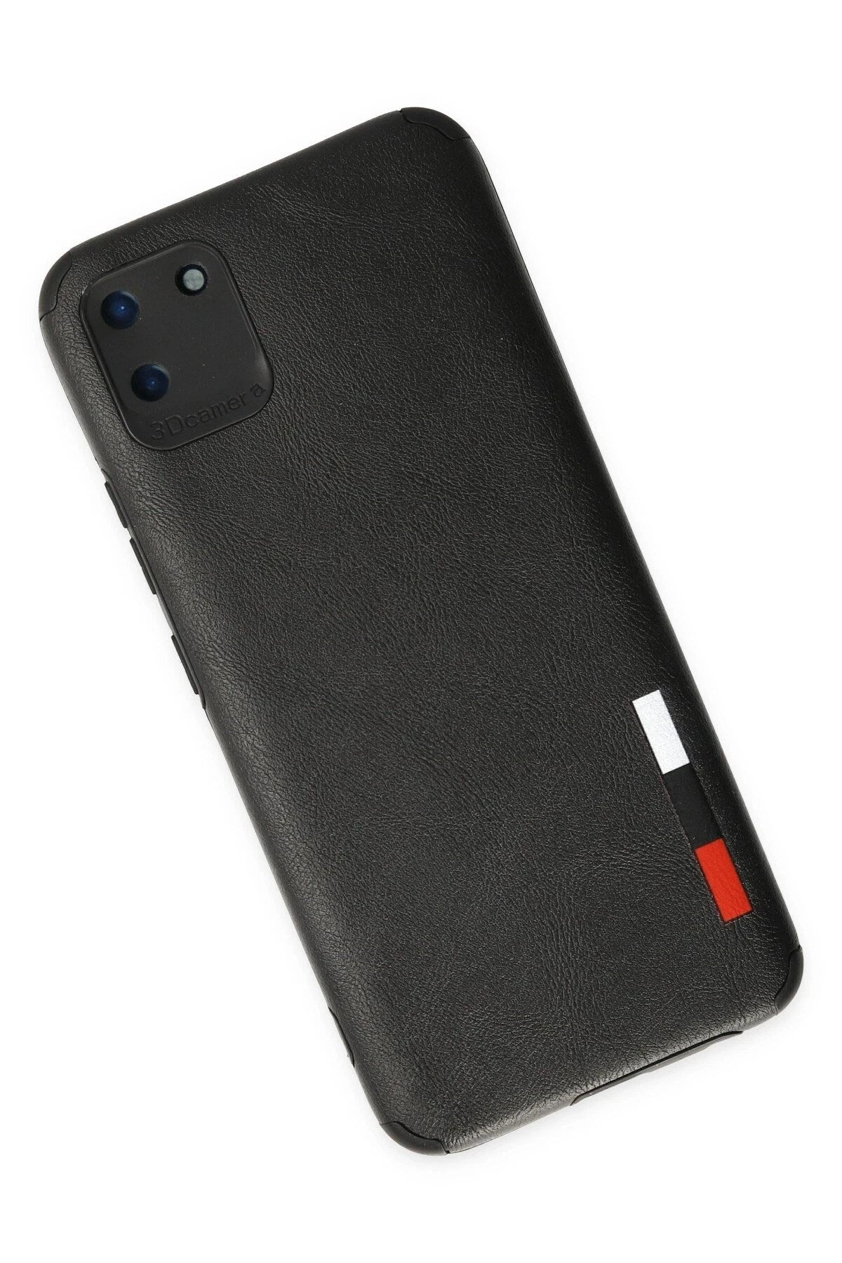 Mey İthalat® Realme C11 Kılıf Loop Deri Silikon - Siyah