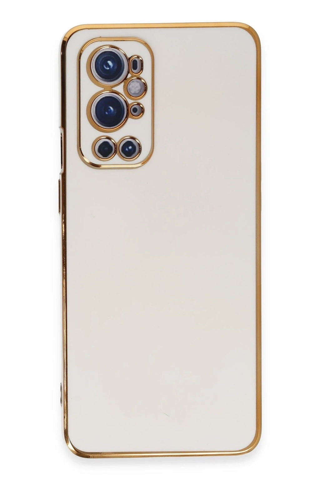 Mey İthalat® One Plus 9 Pro Kılıf Volet Silikon - Beyaz