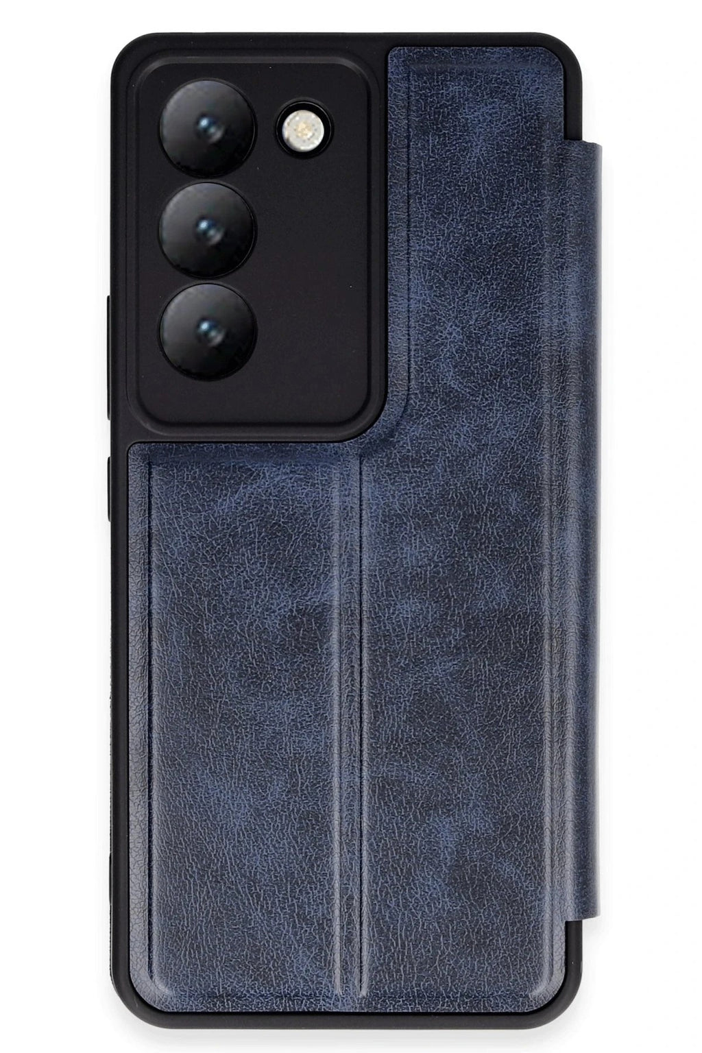 Mey İthalat® Vivo V30 Lite 4G Kılıf Flip Cover - Lacivert