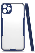 Mey İthalat® iPhone 11 Pro Kılıf Platin Silikon - Lacivert