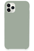 Mey İthalat® iPhone 11 Pro Max Kılıf Lansman Legant Silikon - Açık Gri