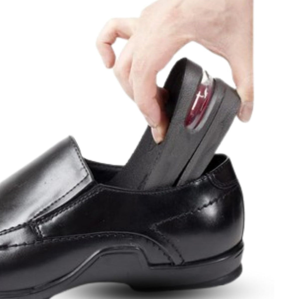 5 cm Boy Uzatıcı Silikon Ortopedik Topuk Tabanlık – Yüksek Konforlu Gizli Yükseltici Ped (Unisex)