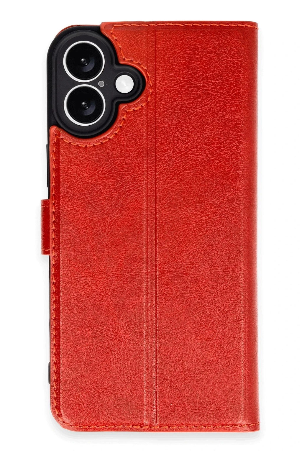 Mey İthalat® iPhone 16 Kılıf Trend S Plus Kapaklı Kılıf - Kırmızı