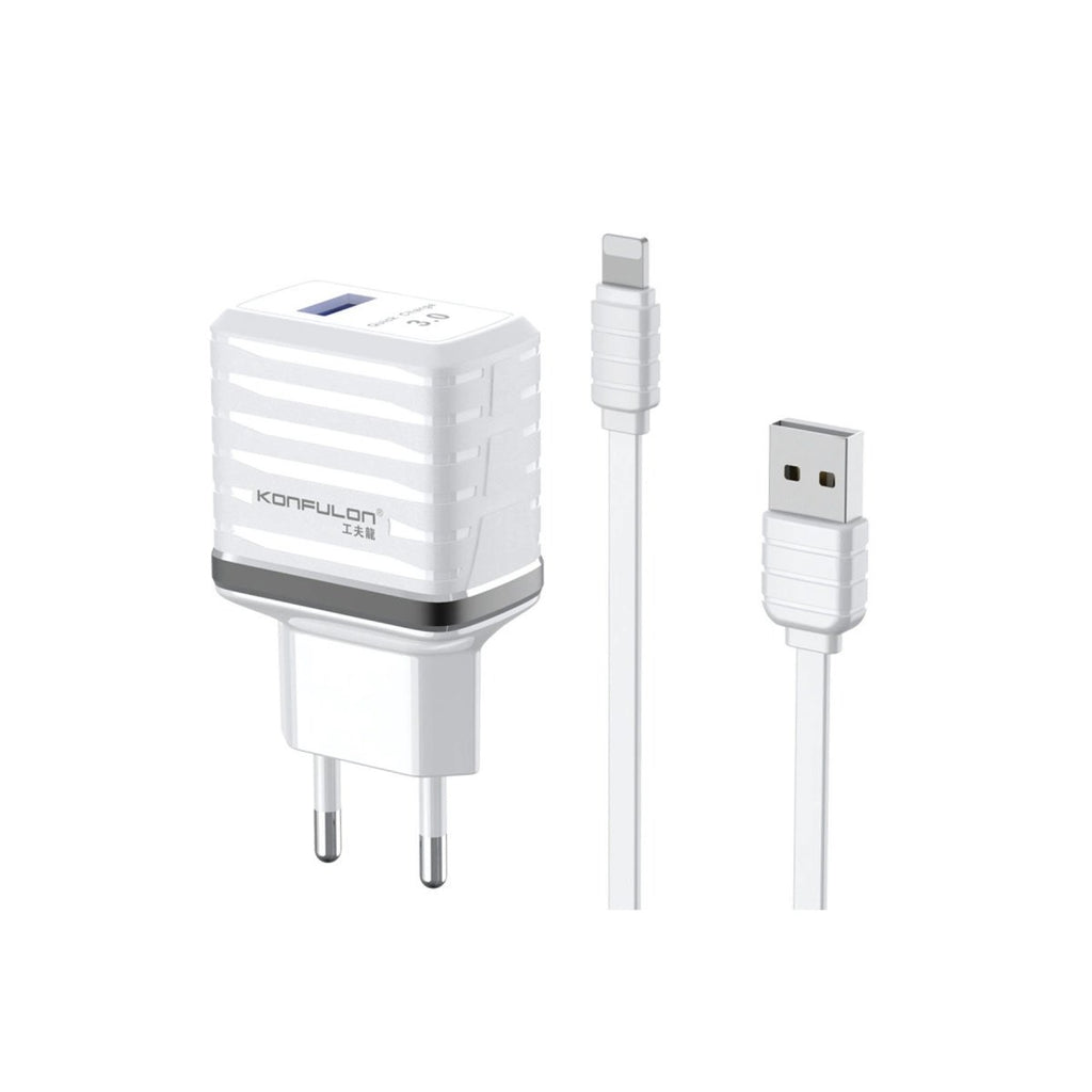 Mey İthalat® C32Q 3.0 Quick Lightning Seyahat Şarj Cihazı