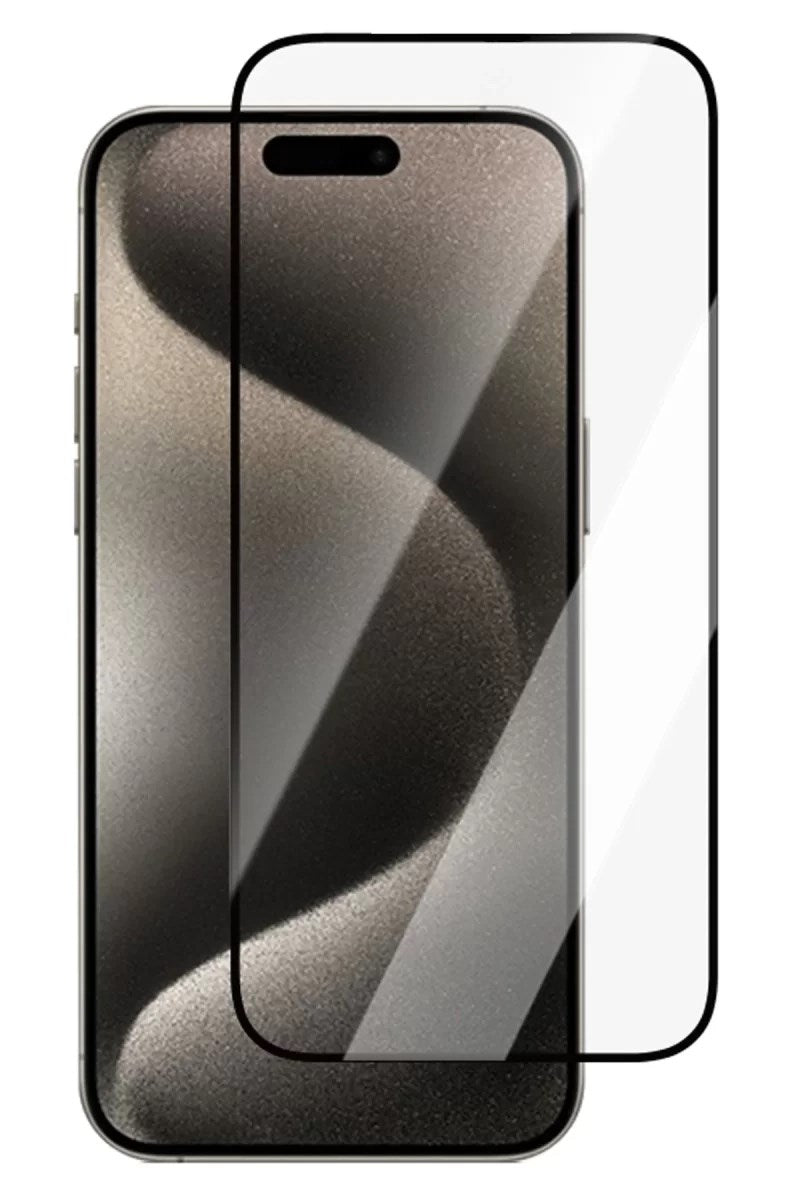 Mey İthalat® iPhone 16 Pro Max Bilvis 3X AR HD Cam Ekran Koruyucu - Siyah