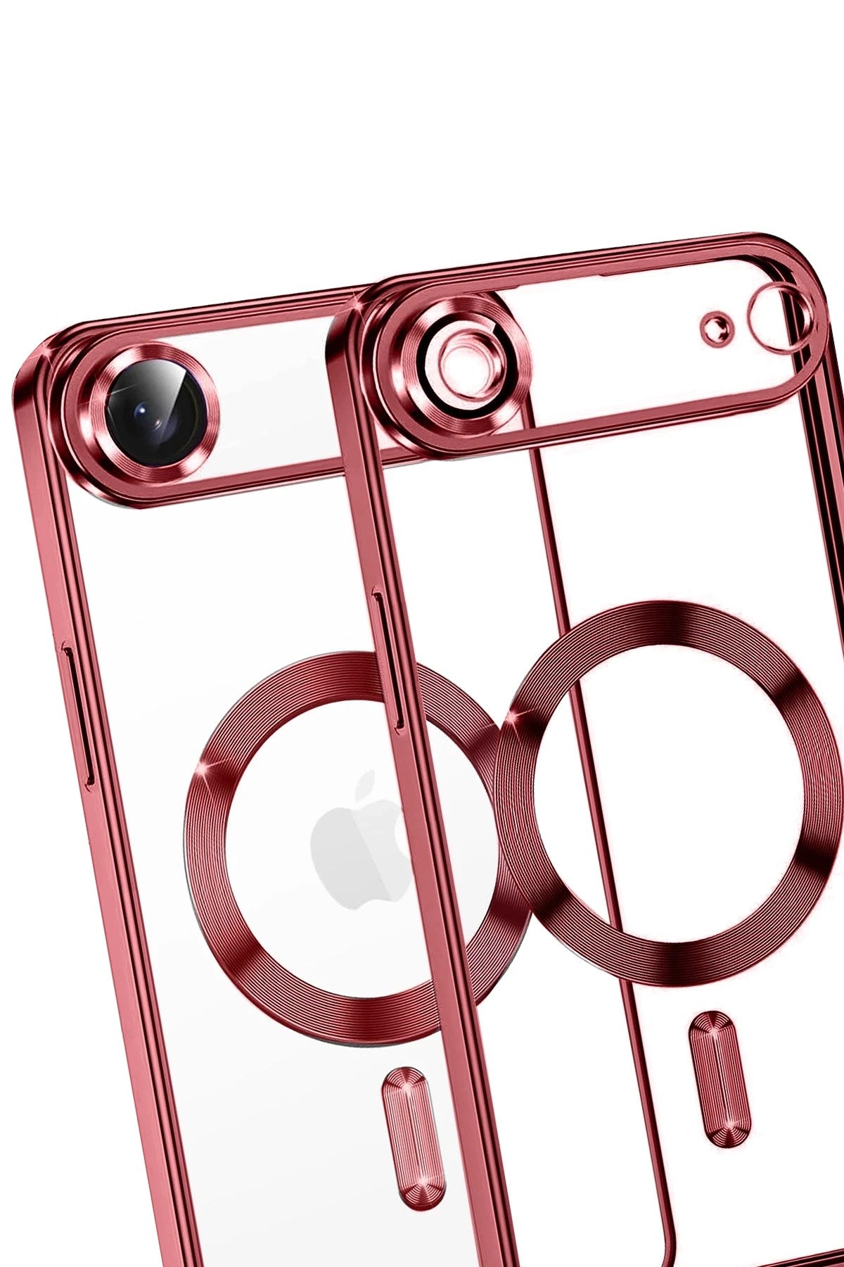 Mey İthalat® iPhone 17 Air Kross Magneticsafe Kapak - Kırmızı