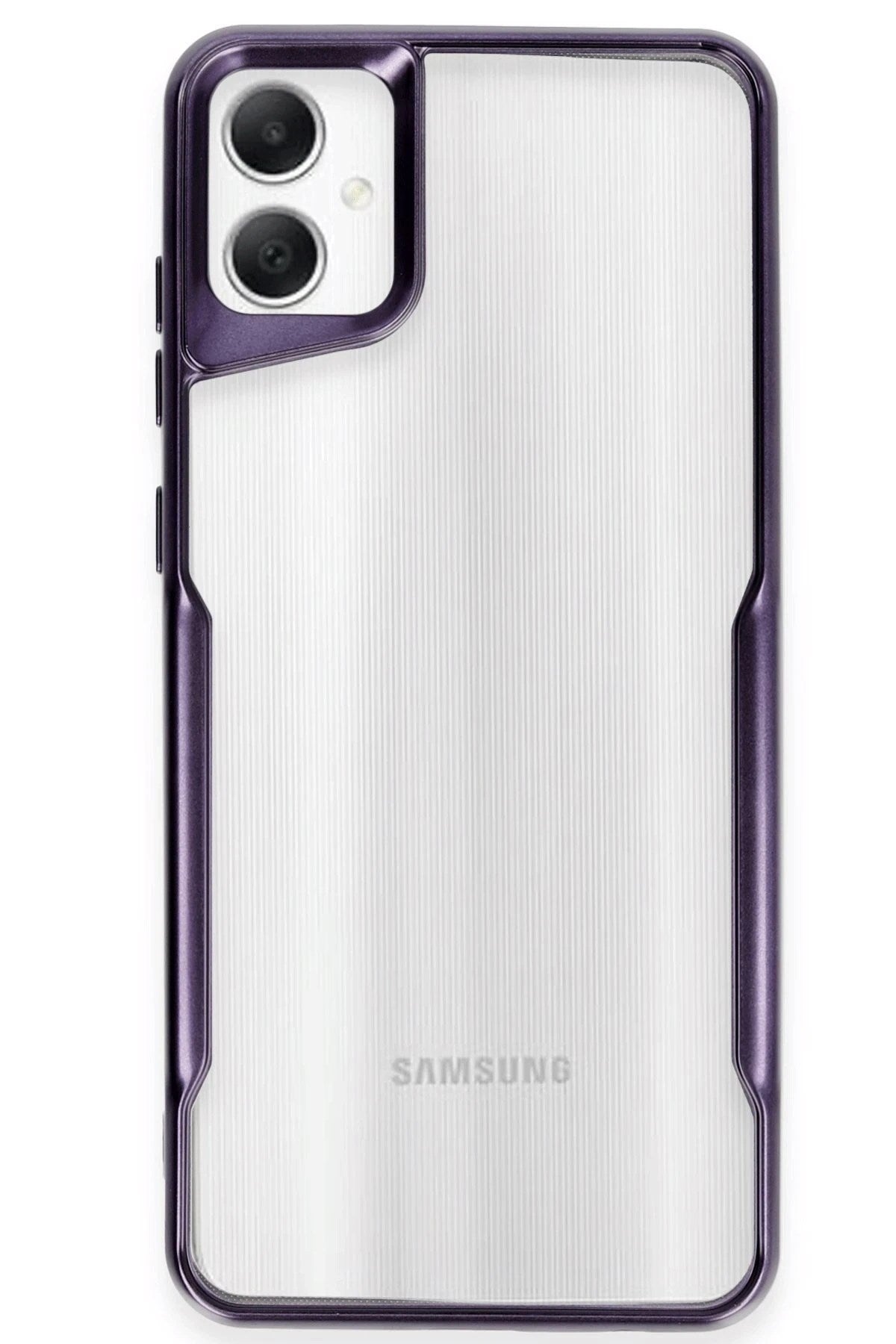 Mey İthalat® Samsung Galaxy A05 Kılıf Boyi Silikon Kapak - Derin Mor