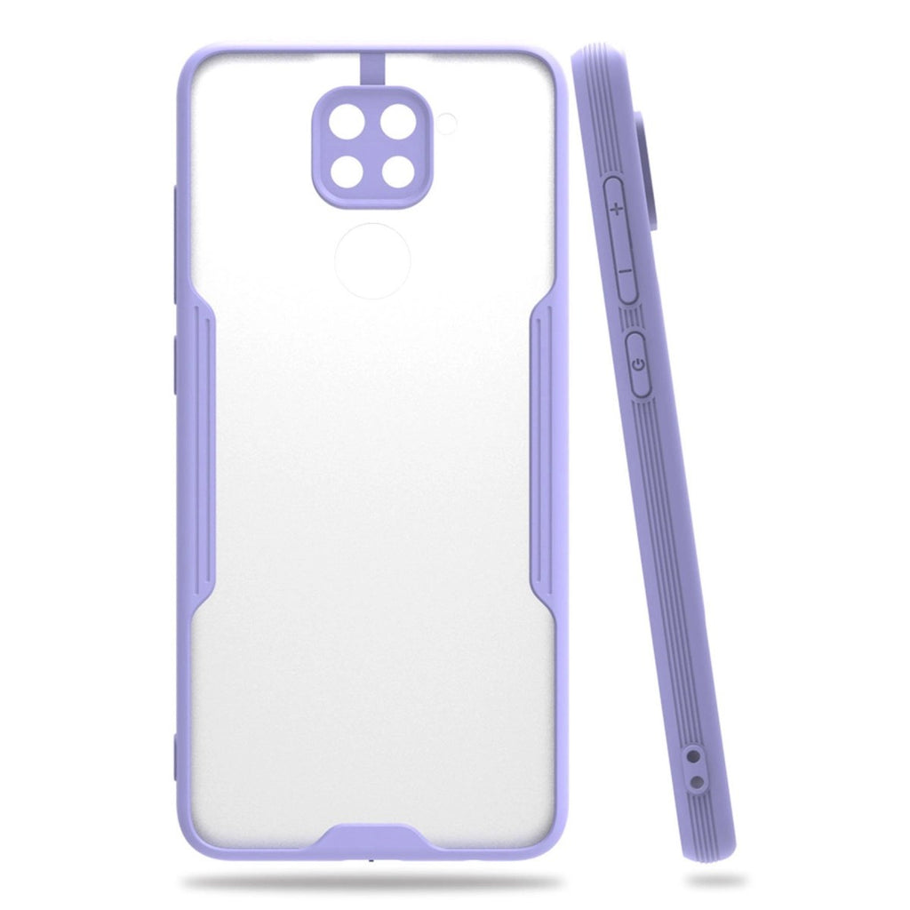 Mey İthalat® Redmi Note 9 Kılıf Platin Silikon - Lila