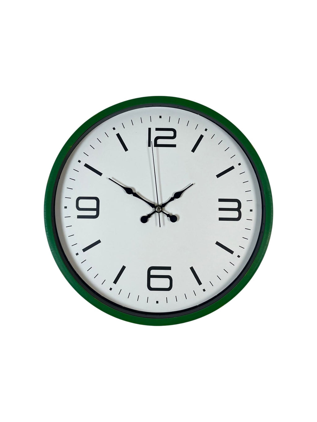 36 Cm Yeşil Modern Dekoratif Duvar Saati