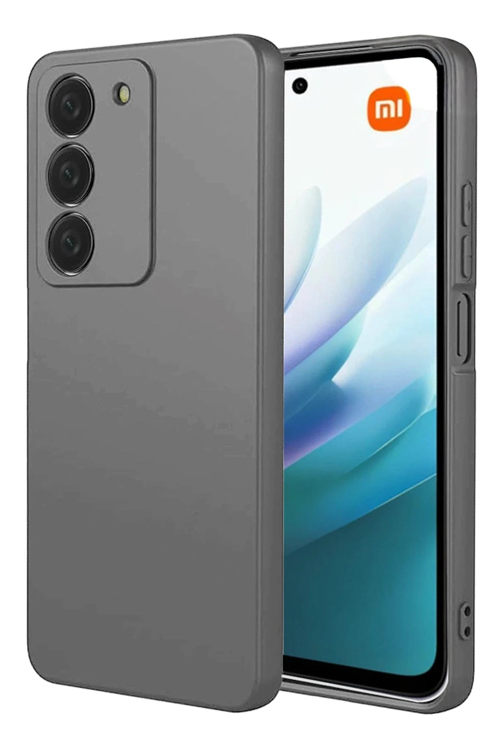 Mey İthalat® Redmi 15 4G First Silikon - Gri