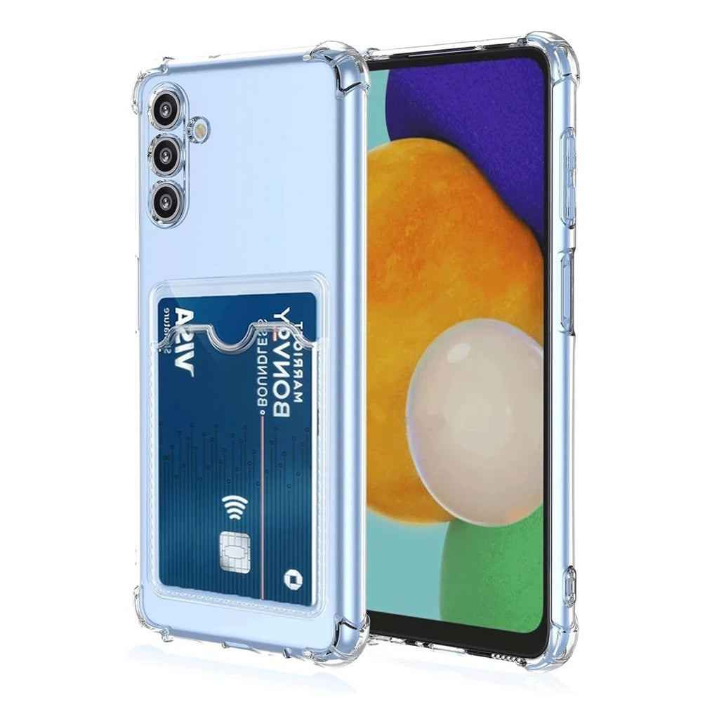 Mey İthalat® Samsung Galaxy A26 Kılıf Kart Şeffaf Silikon - Şeffaf