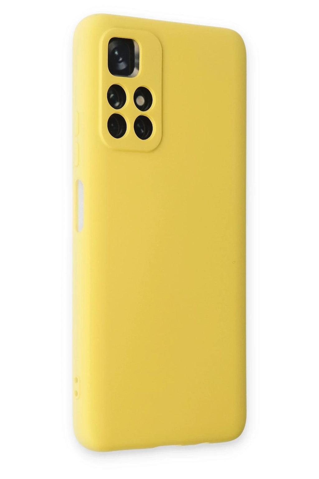 Mey İthalat® Redmi Note 11T Kılıf Nano içi Kadife Silikon - Sarı