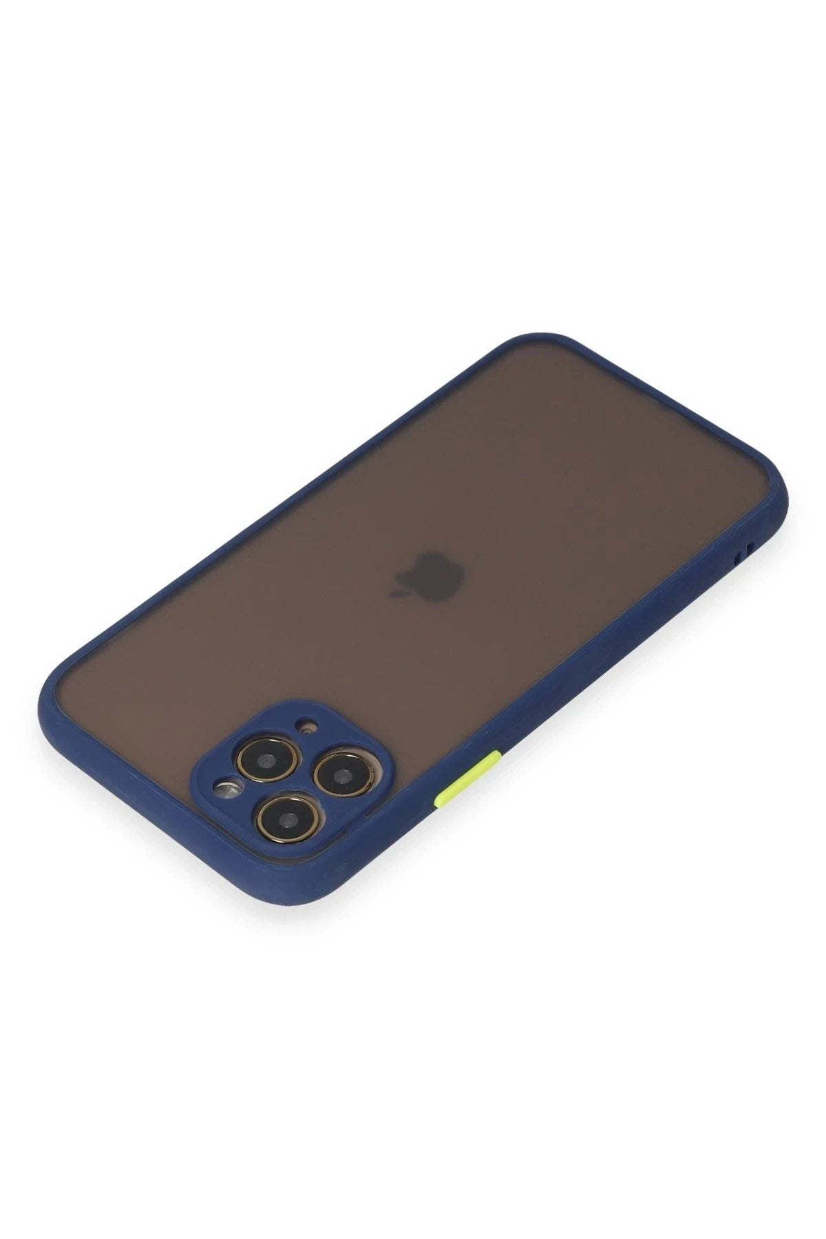 Mey İthalat® iPhone 11 Pro Kılıf Montreal Silikon Kapak - Lacivert