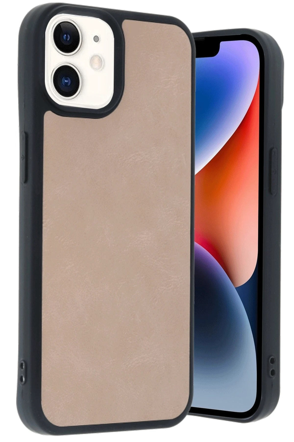 Mey İthalat® iPhone 11 Kılıf Aras Deri Kapak - Pudra