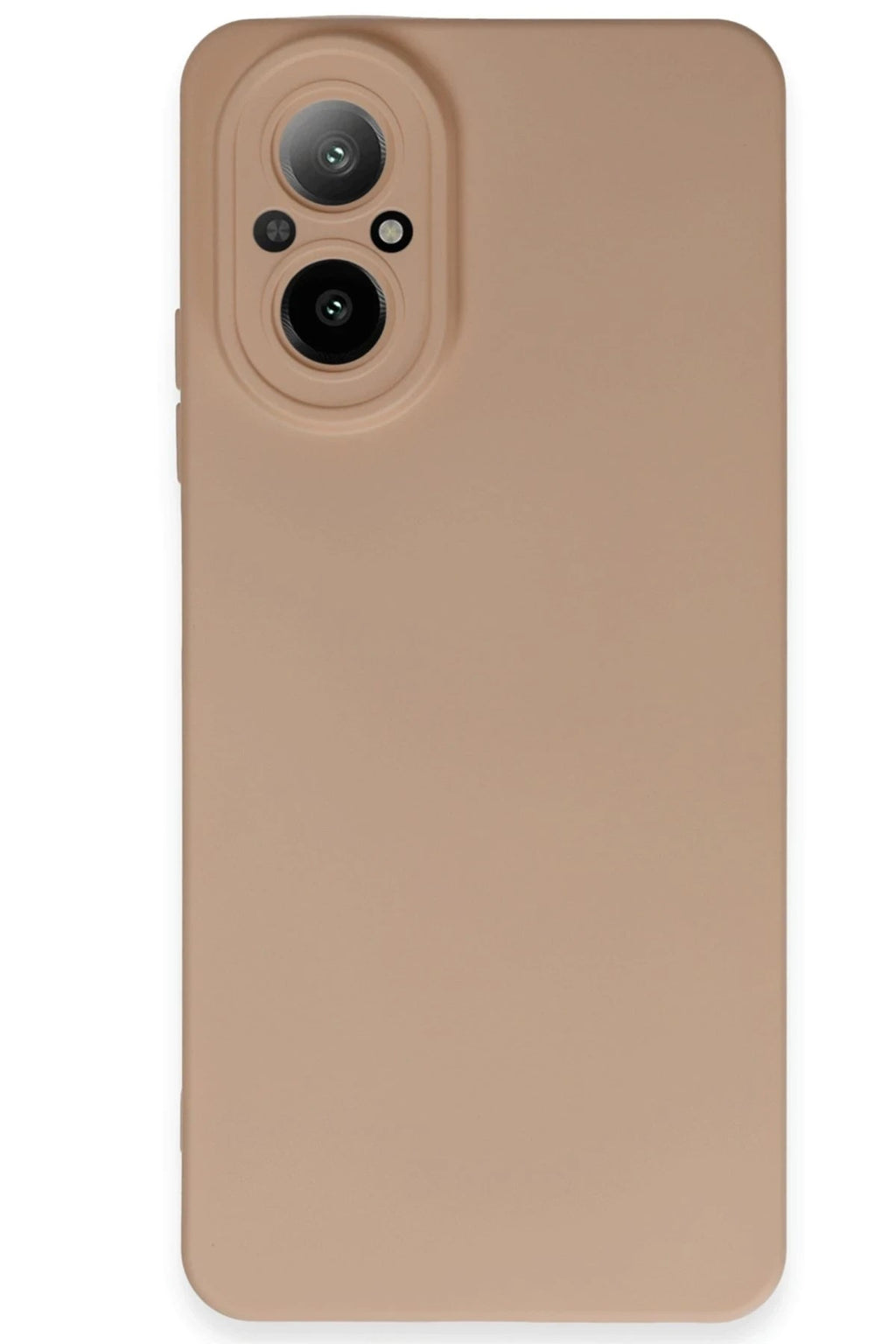 Mey İthalat® Realme 12 Lite Kılıf Nano içi Kadife Silikon - Pudra