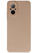 Mey İthalat® Realme 12 Lite Kılıf Nano içi Kadife Silikon - Pudra