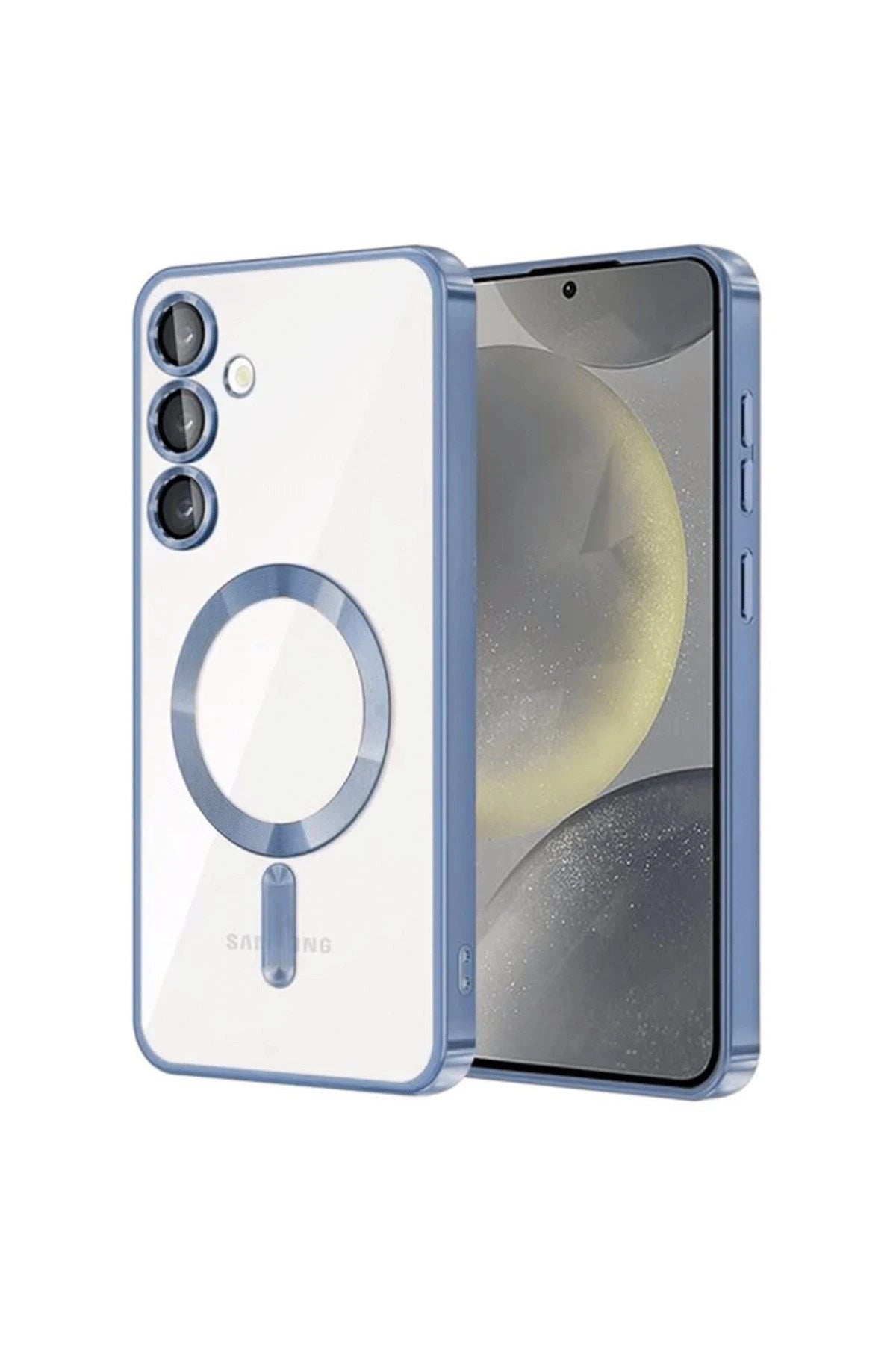 Mey İthalat® Samsung Galaxy S23 Plus Kılıf Kross Magneticsafe Kapak - Sierra Blue