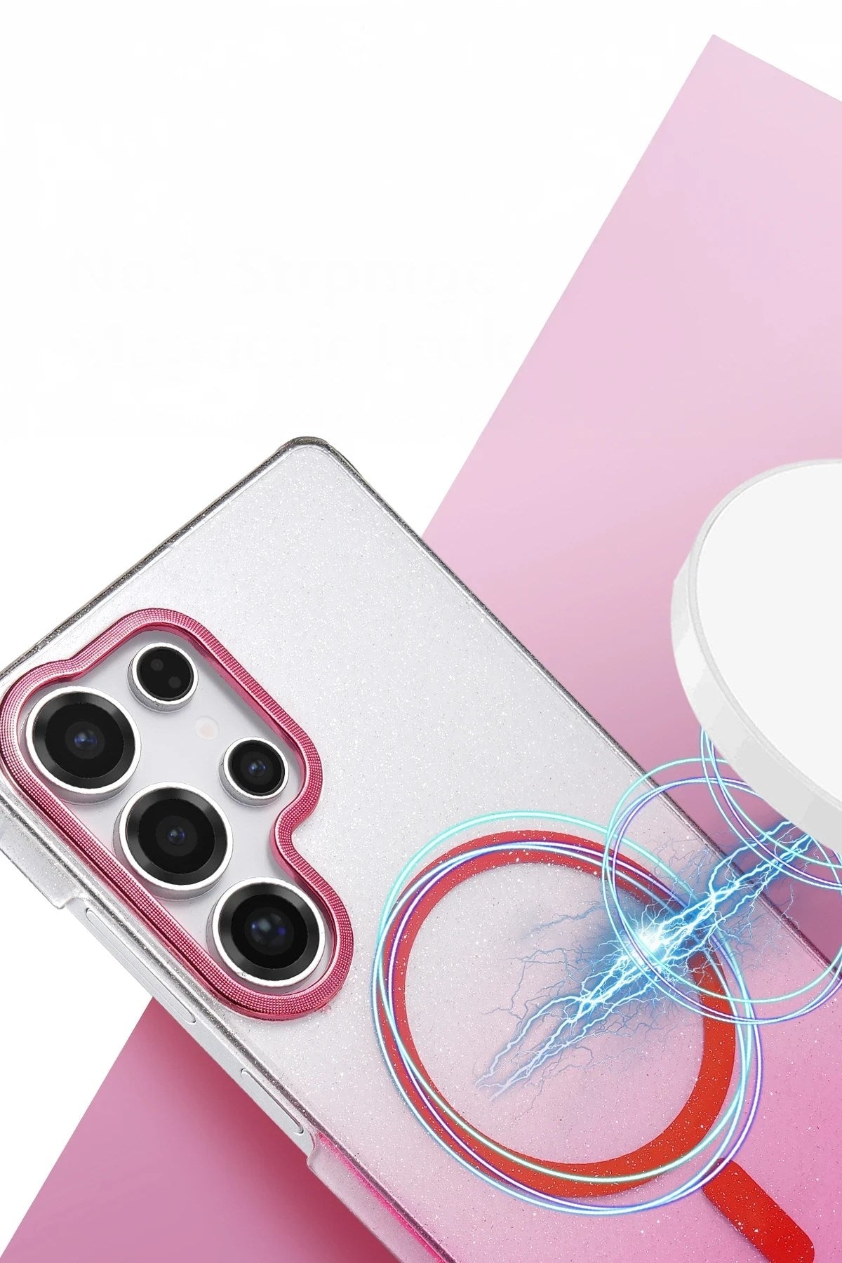 Mey İthalat® Samsung Galaxy S23 Ultra Glossy Magsafe Kapak - Mor