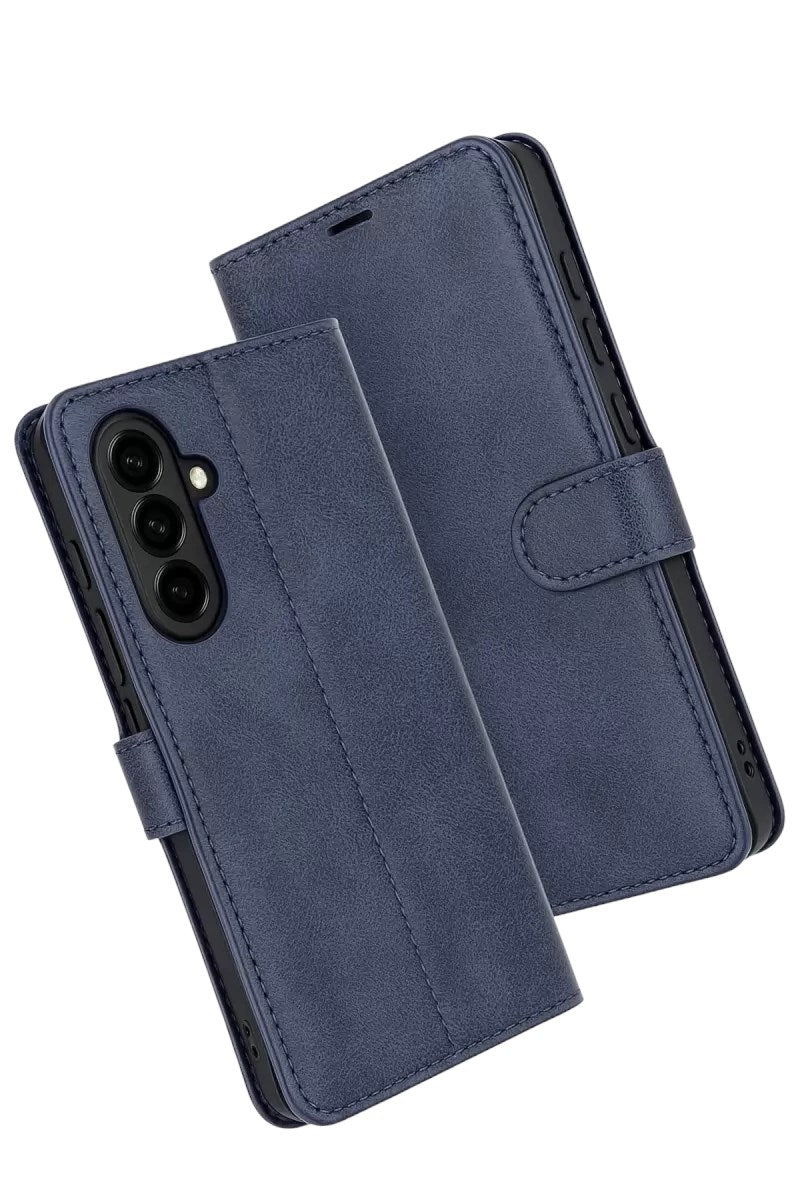 Mey İthalat® Samsung Galaxy S25 FE Trend S Plus Kapaklı Kılıf - Lacivert