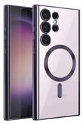 Mey İthalat® Samsung Galaxy S25 Ultra Kılıf Kross Magneticsafe Kapak - Mor