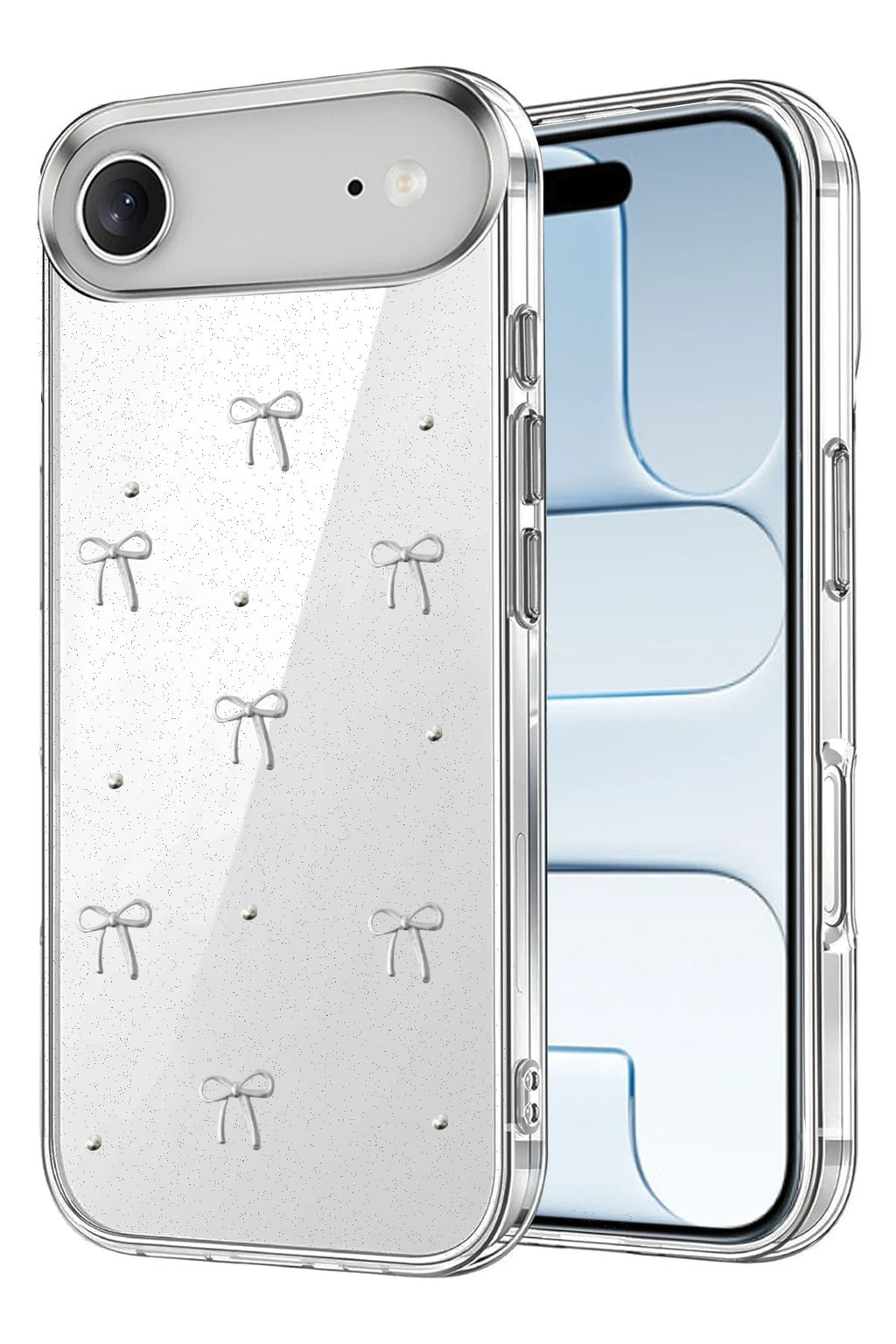 Mey İthalat® iPhone 17 Air Fiyonk Desenli Kapak - Desen 5