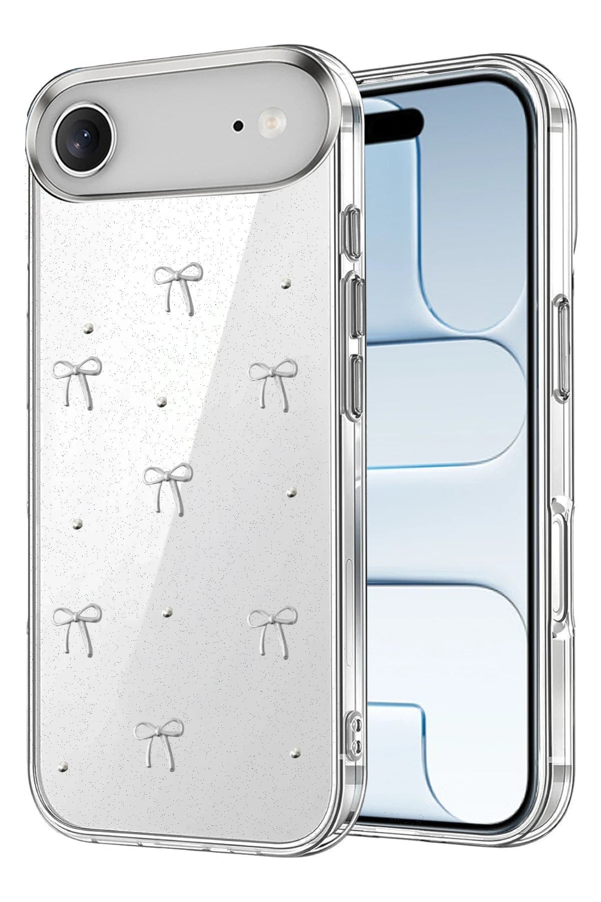 Mey İthalat® iPhone 17 Air Fiyonk Desenli Kapak - Desen 5