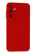 Mey İthalat® Samsung Galaxy A35 5G Kılıf Nano içi Kadife Silikon - Kırmızı