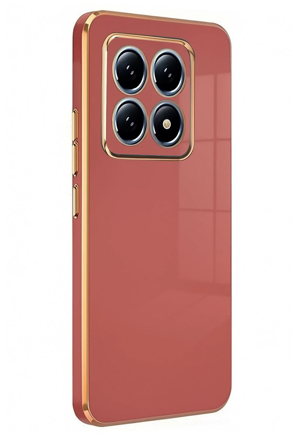 Mey İthalat® Mi 14T Pro Volet Silikon - Kırmızı