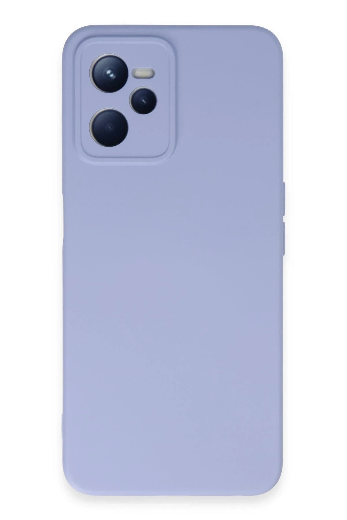 Mey İthalat® Realme C35 Kılıf Nano içi Kadife Silikon - Lila