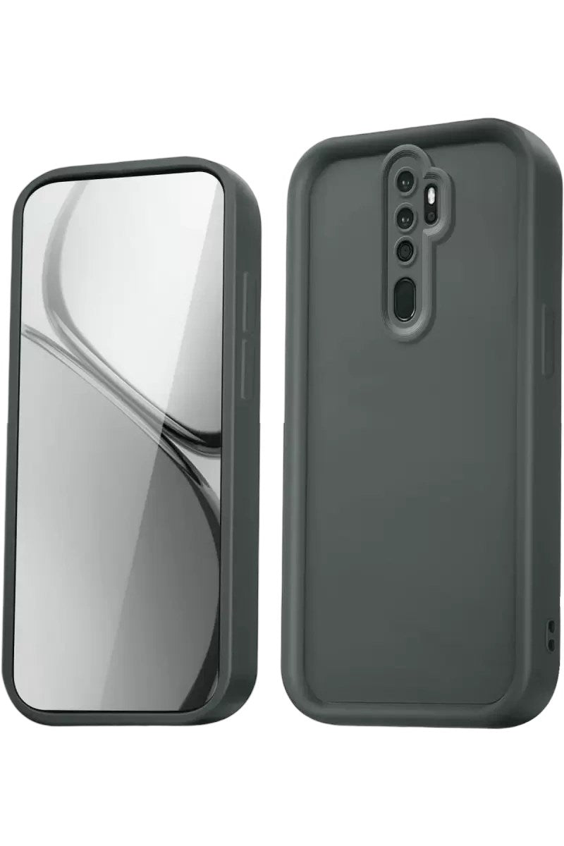 Mey İthalat® Redmi Note 8 Pro Kılıf Viera Silikon - Gri