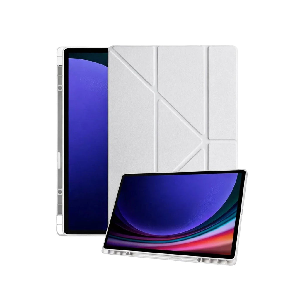 Mey İthalat® Samsung Galaxy X930 Tab S11 Ultra 14.6 Kalemlikli Mars Tablet Kılıfı - Gri