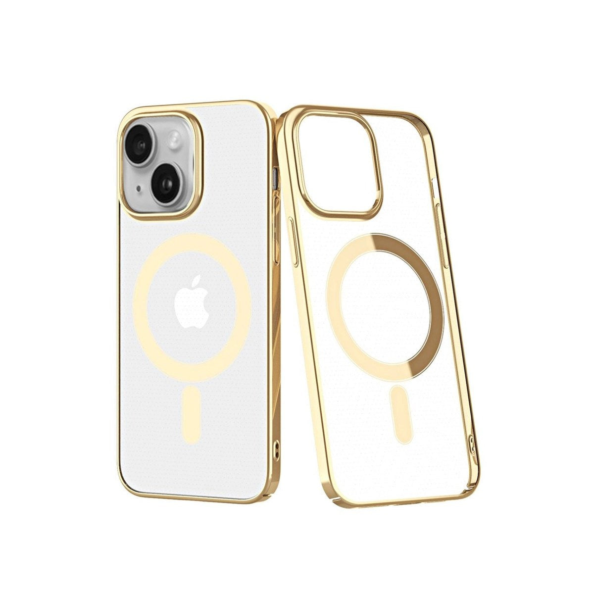 Mey İthalat® iPhone 14 Plus Kılıf Element Magneticsafe Sert Kapak - Gold