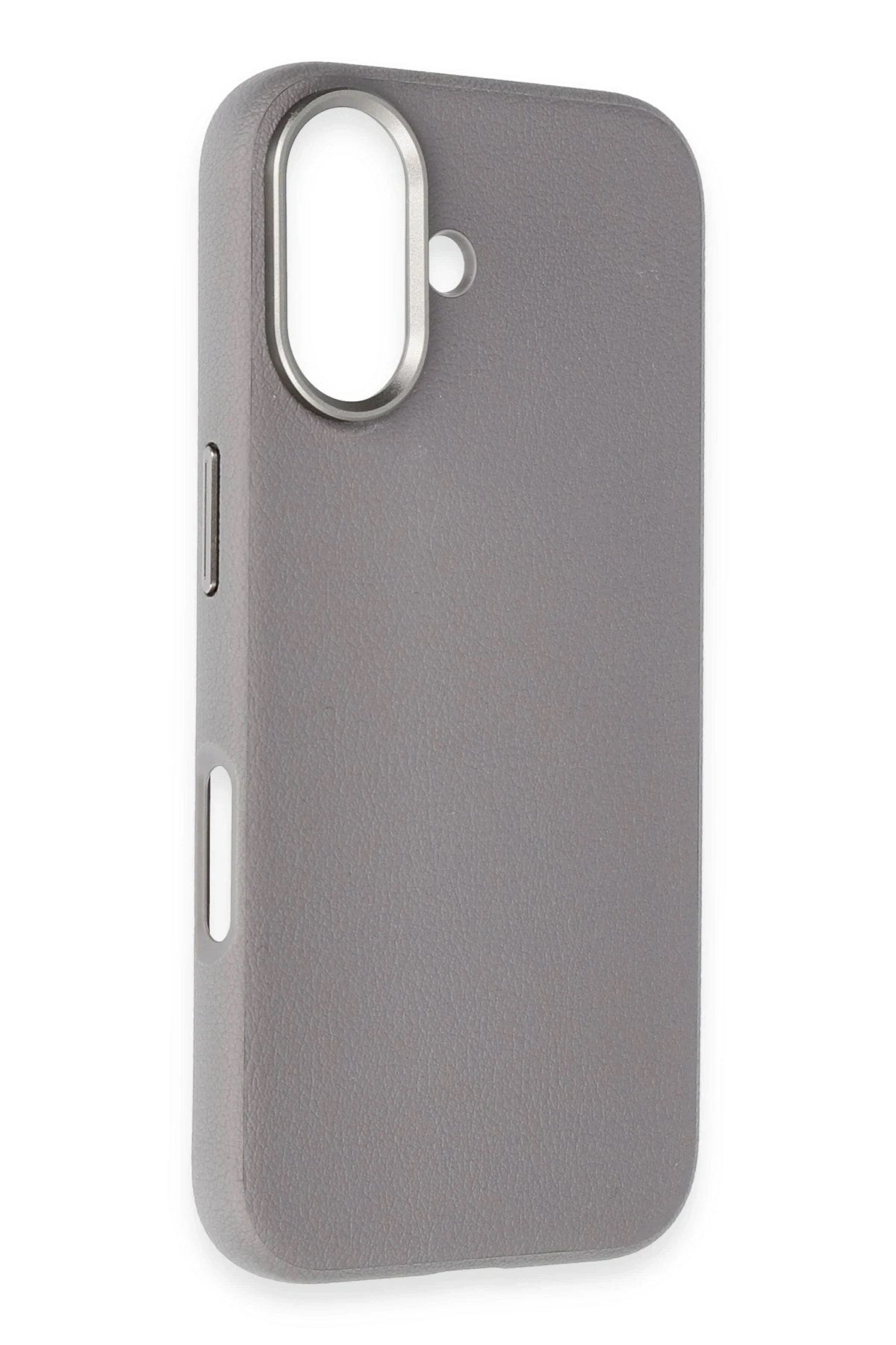 Mey İthalat® iPhone 16 Wonder Deri Magsafe Kapak - Titan Gri