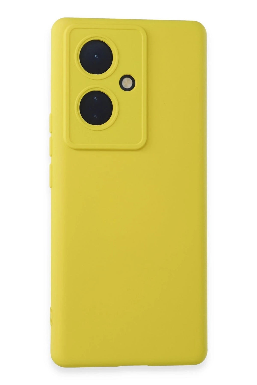 Mey İthalat® Vivo V29 Lite Kılıf Nano içi Kadife Silikon - Sarı