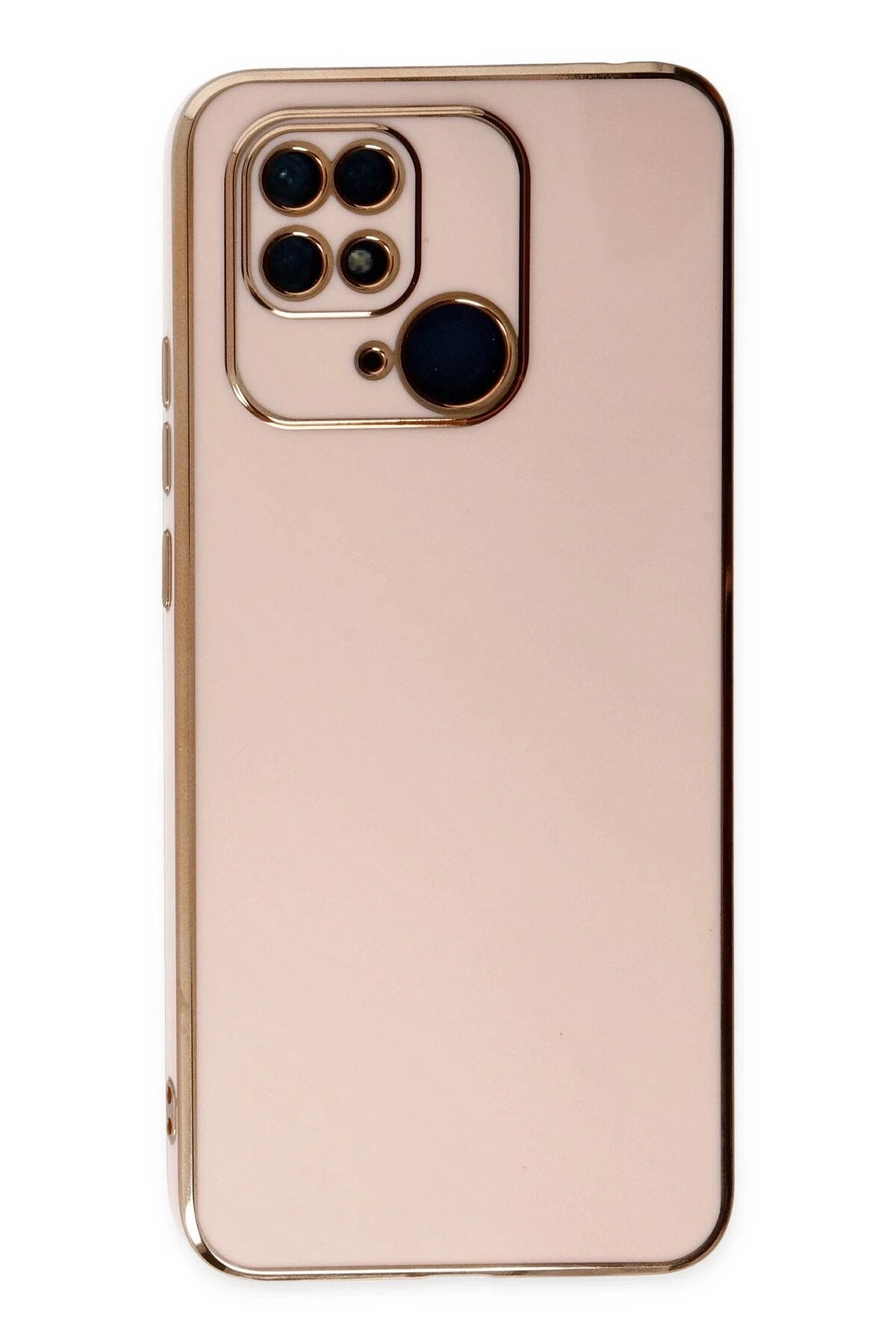 Mey İthalat® Redmi 10C Kılıf Volet Silikon - Pembe