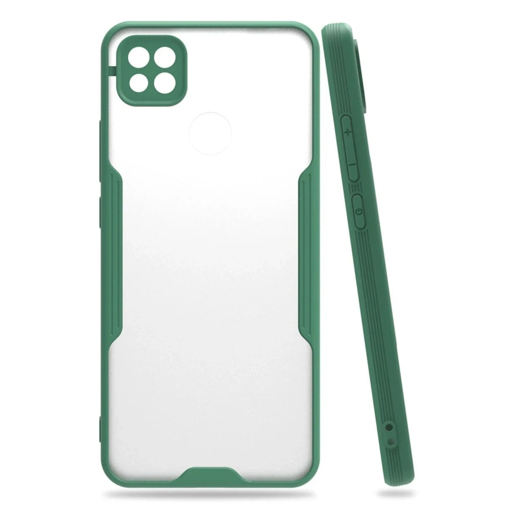 Mey İthalat® Redmi 9C Kılıf Platin Silikon - Yeşil