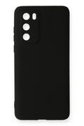 Mey İthalat® Huawei P40 Kılıf First Silikon - Siyah