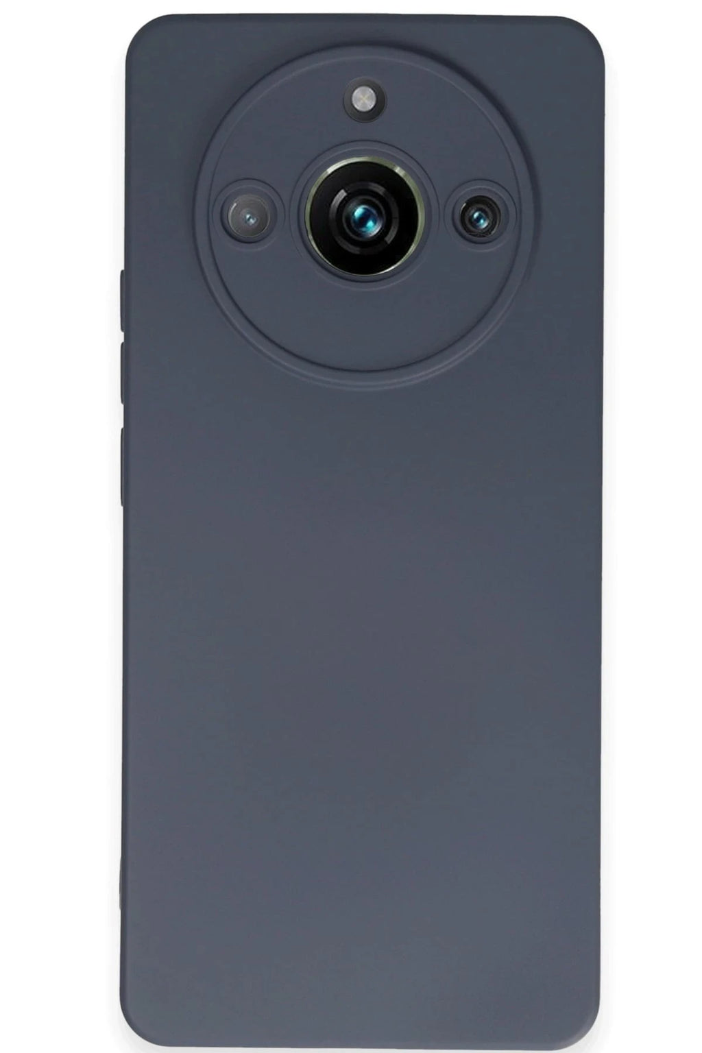 Mey İthalat® Realme 11 Pro Kılıf Nano içi Kadife Silikon - Gri