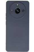 Mey İthalat® Realme 11 Pro Kılıf Nano içi Kadife Silikon - Gri