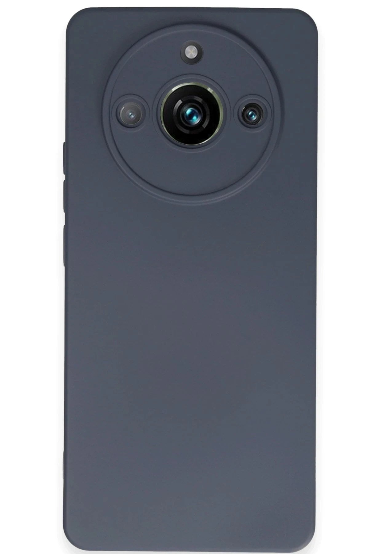 Mey İthalat® Realme 11 Pro Kılıf Nano içi Kadife Silikon - Gri