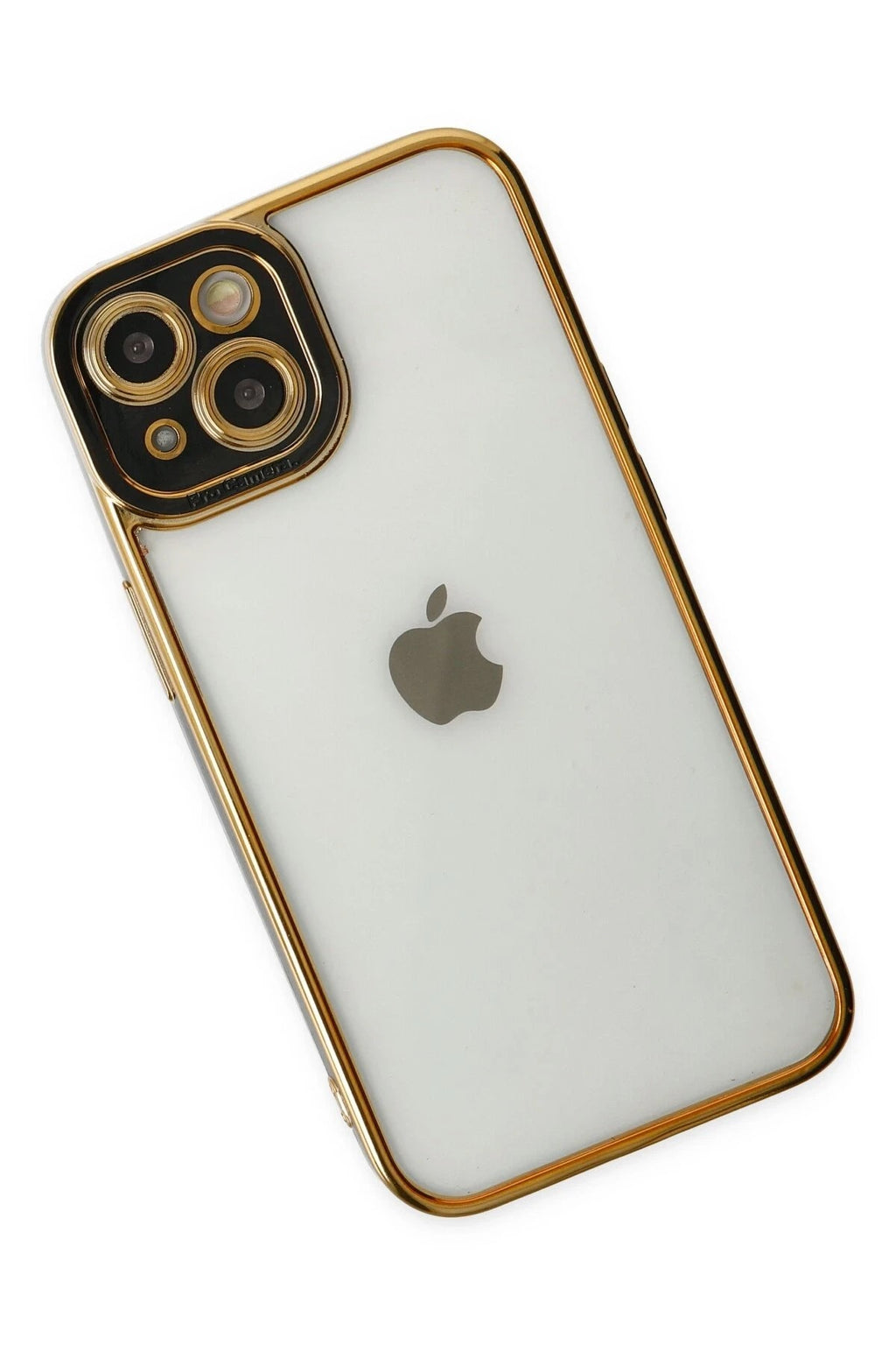 Mey İthalat® iPhone 14 Plus Kılıf Liva Lens Silikon - Siyah