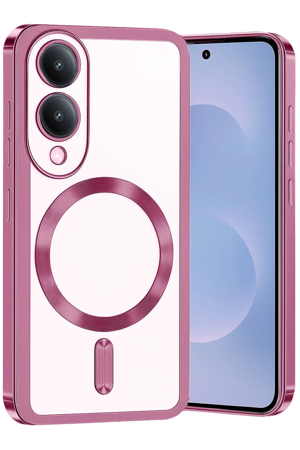 Mey İthalat® Samsung Galaxy S25 Edge Kross Magneticsafe Kapak - Rose
