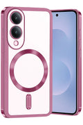 Mey İthalat® Samsung Galaxy S25 Edge Kross Magneticsafe Kapak - Rose