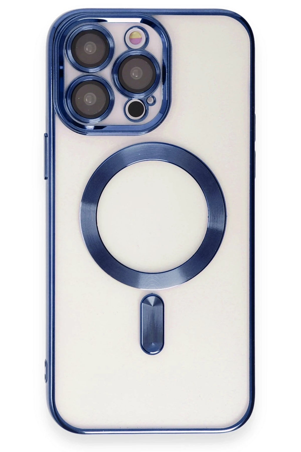 Mey İthalat® iPhone 15 Pro Max Kılıf Kross Magneticsafe Kapak - Lacivert