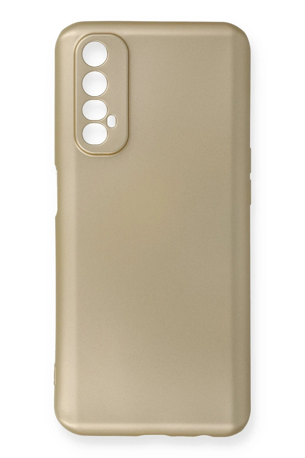 Mey İthalat® Realme 7 Kılıf First Silikon - Gold