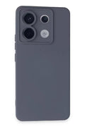 Mey İthalat® Redmi Note 13 Pro 5G Kılıf Nano içi Kadife Silikon - Gri