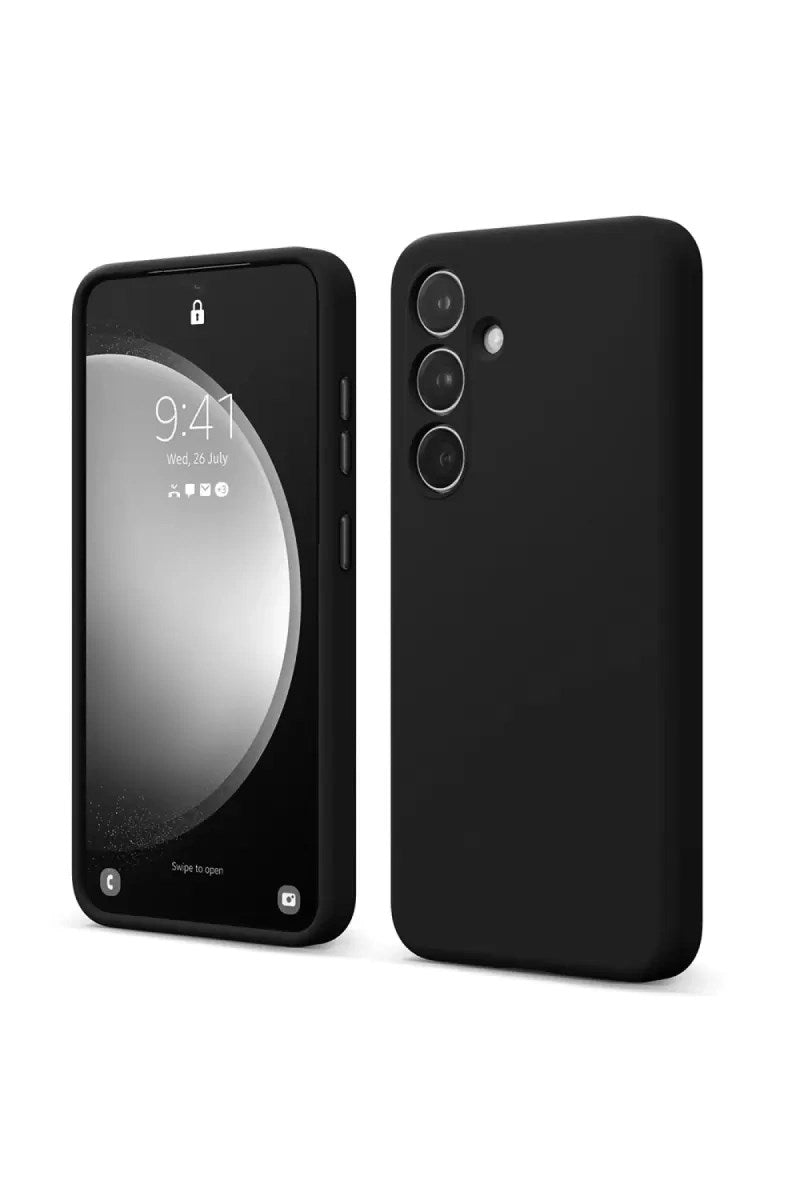 Mey İthalat® Samsung Galaxy A14 4G Kılıf First Silikon - Siyah