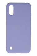 Mey İthalat® Samsung Galaxy A01 Kılıf Nano içi Kadife Silikon - Lila